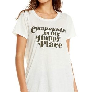 Chaser Happy Champagne Tee